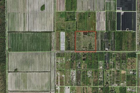 Loxahatchee, Florida - 'Vacant 40 acre parcel - and adjacent vacant 20 acre parcel to the west can also be purchased if customer wants larger - 60 acre tract. Cattle on both parcels. Fully fenced, and deep pond dug on the 40 acre tract. Rare opportun...