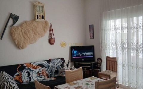 The apartment is located in Qerret. General information Surface 66 m2. 3rd floor. Organization Living room Kitchen facilities 1 bedroom 1 Toilets BALCONY Other information The apartment is located on the first line. The apartment is sold furnished. E...