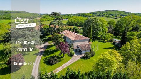 Magnificent 300m² property in a unique natural setting Built around 1850 and renovated between 2014 and 2016 with particular care, come and discover its space, facilities and charm, as well as the peace and quiet that reigns in this privileged locati...