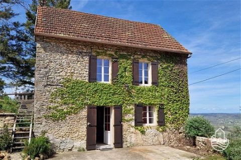 Situated between Montignac and Les Eyzies, this charming Périgord house offers stunning views over the beautiful valleys of the Périgord.It comprises a large, bright and friendly living room, two bedrooms, a study and a shower room. A cellar, former ...