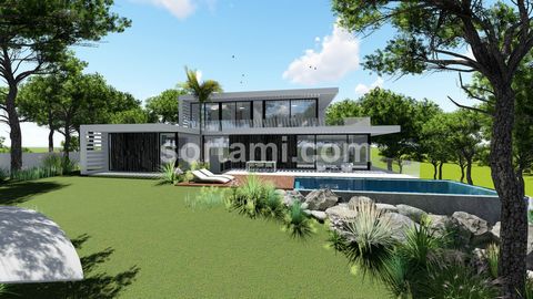 Detached villa with four bedrooms under construction, very close to Vilamoura. Build with a very modern architecture and features, this property has an incredible harmony between the interior and the outdoor spaces. Set on a plot of 1540m2, this vill...