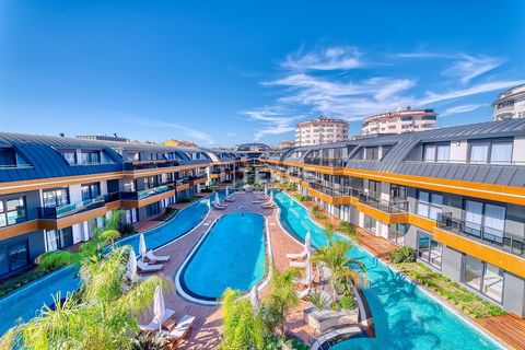 Wohnung zum Verkauf in einem minimalistisch skandinavisch gestalteten Komplex in Alanya Avsallar Alanya, eine der Regionen, die von einheimischen und ausländischen Touristen für den Urlaub bevorzugt wird, ist auch eine der beliebtesten Regionen für d...