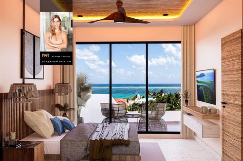 YOUR LUXURY OASIS JUST STEPS FROM THE SEA div Experience the epitome of modern sophisticated living in the heart of Puerto Morelos. This exclusive boutique development offers a serene retreat where you can walk to the soothing blue waters of the Cari...