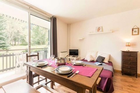 This charming studio apartment, located on the ground floor, is perfect for up to 4 guests. It features two convertible sofas (140x190 cm) in the living area and a well-organized kitchenette, ideal for a comfortable stay. Pets are not allowed, ensuri...