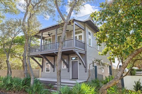 Located on the coveted south side of the Rosemary Beach community, this fully remodeled home masterfully blends coastal elegance with modern functionality. Designed by acclaimed architect Robert Orr, the residence reflects the timeless European colon...