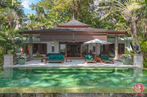 Serene 2 Bedroom Pool Villa with Ocean View in a 5 Star Resort in Naithon for Sale at the Price of 4,000,000 USD. Nestled along a winding path through lush, forested terrain, this magnificent 2-bedroom oceanfront pool villa offers the perfect blend o...