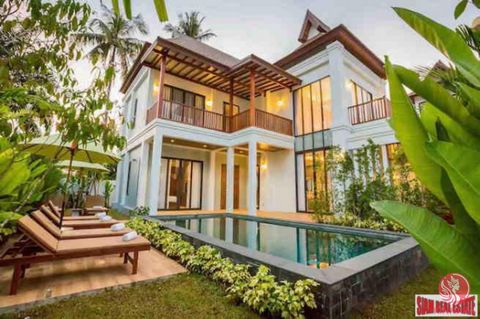 THE VILLA For sale is a unique private two storey four bedroom villa in picturesque Ao Nang, Krabi. Perfect living conditions for a family or as a rental investment for small group of friends or family who are looking for spacious areas, tropical gar...