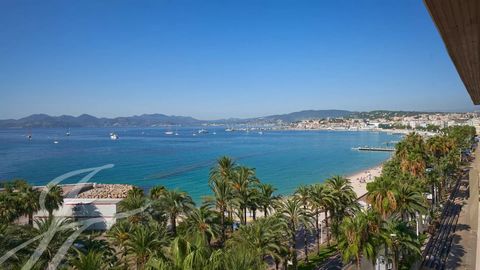 Situato al 7° piano di una residenza di lusso sulla Croisette, questo splendido appartamento offre una vista eccezionale sulla baia di Cannes e sul Port Canto. Con circa 90 m² di superficie abitabile, è stato completamente ristrutturato e si compone ...