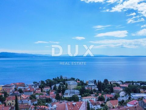 Location: Primorsko-goranska županija, Opatija, Opatija - Centar. OPATIJA, CENTER – land for the construction of 5 residential buildings, or 30 apartments with a panoramic sea view OPPORTUNITY! We are mediating the sale of a large building plot above...