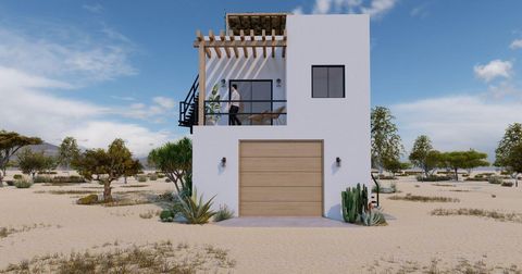 Brand new house currently under construction nestled in the quiet neighborhood of Playa Linda. Cozy 1 bedroom 1 bathroom casita with a private 1 car garage. The open concept living area kitchen and bedroom are upstairs on the second story providing o...