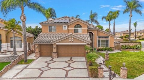 Welcome home to this Beautiful, Gorgeous, Move-In Ready, Pool home nestled within the prestigious area of Chino Hills with an Award Winning School District. This home features 5 generous sized bedrooms, 3 bathroom, (one bedroom and one full bathroom ...