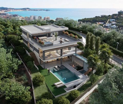 BARNES präsentiert diese wunderschöne, brandneue Villa in Sant Antoni de Calonge, auf einem 1.110 m² großen Grundstück mit atemberaubendem Blick auf das Balearische Meer. Die Villa befindet sich in einer ruhigen Gegend, nur 700 Meter vom Strand entfe...