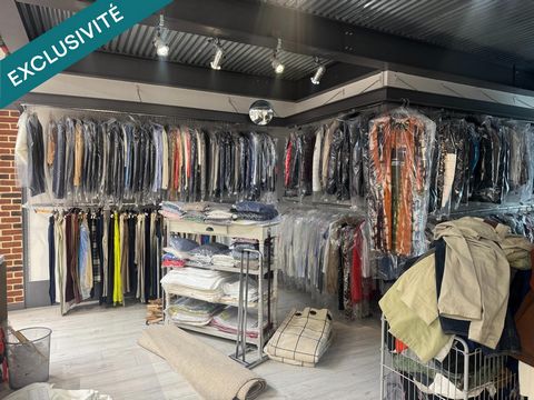 Pressing idéalement situé dans une ville dynamique.