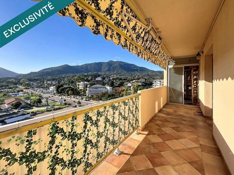 Appartement T3 Ajaccio, étage élevé et vue dégagée