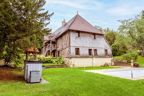 Manoir alliant le caractère de l'ancien et le confort contemporain