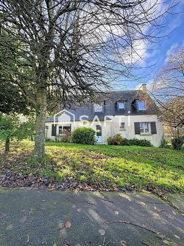 Maison 6 chambres, sous sol et grand jardin arboré