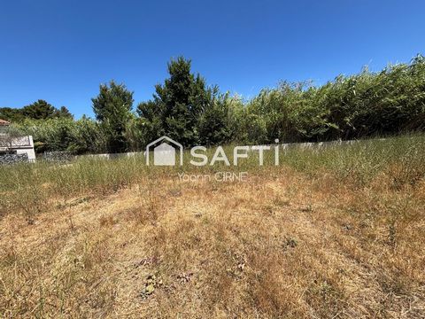 Terrain à batir 538 m2 exposition sud au calme