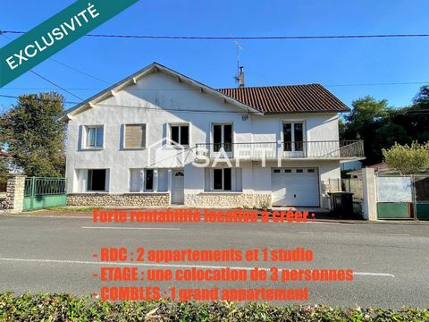 Maison à fort potentiel Nersac