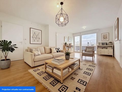 A VENDRE - APPARTEMENT DE TYPE 4 - SECTEUR POMMERY - BALCON - PARKING