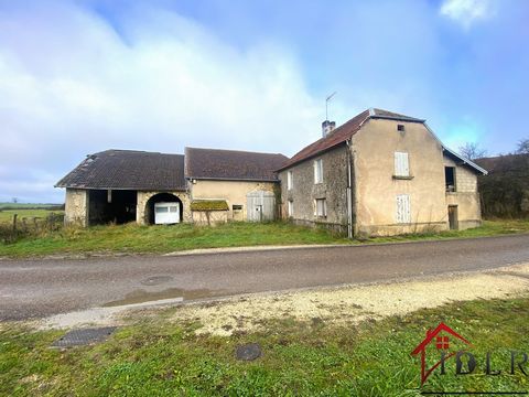 In the suburbs of Jussey near the Vosges and Haute Marne, in a dynamic and sought after village, this old dwelling house with kitchen, room, upstairs two bedrooms. You also have a bathroom and toilet as well as many outbuildings. Ideal for first acqu...