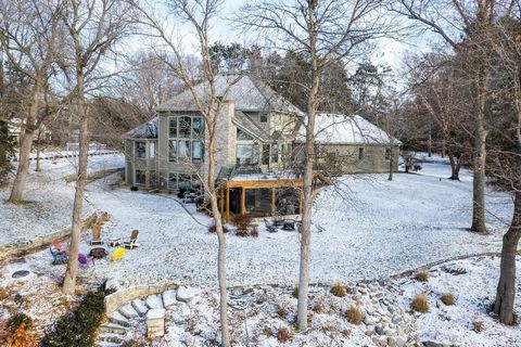 Rare opportunity to own a private, scenic and resort style estate on Turtle Lake in Shoreview. Very private 3.6+ acre setting ,177 feet of pristine sandy shoreline & west facing for postcard sunsets. 6100+ sqft, 5+ bedrooms, 5 bathrooms, main floor e...