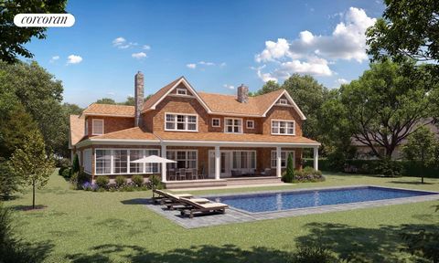 Talo Builders, who have built many premier properties in the Hamptons, has begun construction for an incredible house in East Hampton Village Fringe with community tennis courts. This house has everything a buyer is looking for... A lovely post moder...