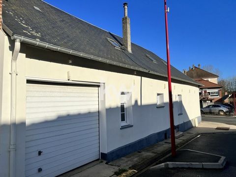 6 ROOM HOUSE WITH GARAGE Discover this charming 6-room house 108 m² for sale a few kilometres from the Baie de Somme. Spacious and bright, this charming house located in the heart of the village and close to amenities, distributed as follows: entranc...