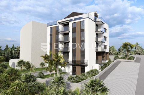 Rijeka, Gornji Zamet, NEW CONSTRUCTION , a modern high-end commercial residential building built on three floors with a total of sixteen two-room apartments, associated parking spaces and storage rooms. An excellent microlocation in the immediate vic...
