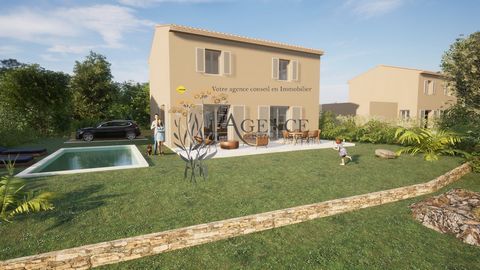 Villa of 4 rooms in VEFA in MONSERATO - BASTIA (CORSICA). Quiet and in a new luxury residence, 4-room villa of 113.55m2 in VEFA, offering a living room kitchen of 40m2, 2 bedrooms with wardrobe, 1 master room of 25m2, 1 shower room, 2 separate toilet...
