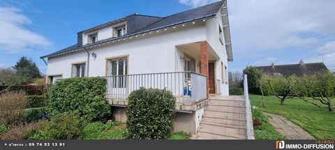 Mandate N°FRP150311 : House approximately 153 m2 including 7 room(s) - 5 bed-rooms - Garden : 2020 m2, Sight : Garden. Built in 1978 - Equipement annex : Garden, Terrace, Forage, Garage, parking, double vitrage, Fireplace, Cellar - chauffage : electr...