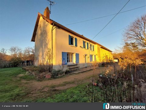 Mandate N°FRP156764 : House approximately 108 m2 including 5 room(s) - 3 bed-rooms - Site : 13412 m2, Sight : Campagne. - Equipement annex : Garden, Garage, double vitrage, cellier, Fireplace, combles, Cellar - chauffage : aerothermie - Class Energy ...