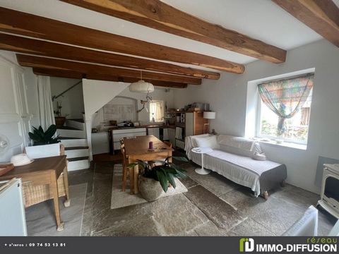 Fiche N°Id-LGB152196 : Saint martin de l'arcon, sector Quiet very well exposed, House with terrace and courtyard of about 50 m2 including 2 room(s) including 1 bedroom(s) + Courtyard of 30 m2 - View: Dominant over the valley - Stone construction - An...