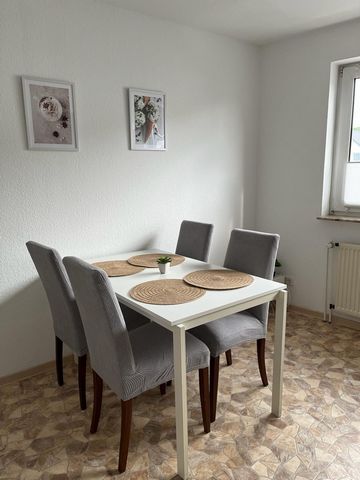 Discover our stylish apartment in Osnabrück! Ideally located for exploring the city and nature walks. Highlights of the apartment: ✔ Own underground parking space ✔ Comfortable box-spring bed (180x200 cm) ✔ Sofa bed (85x220 cm) for one additional per...