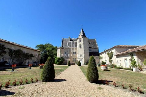 Set within mature landscaped gardens of 7,542m2 with a swimming pool and with a vast total living area of 1,299m2, this impressive 15th Century chateau is steeped in history and is officially a 