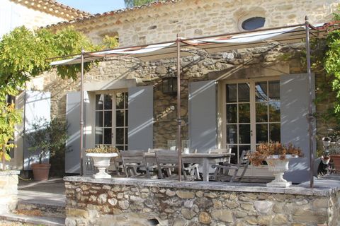 This mansion is located in Vaison-la-Romaine, in the countryside. Surrounded by vineyards, it has 4 bedrooms, a private swimming pool, and a sunny terrace. It is ideal for large families and groups. While staying here, you can take one of the many wa...