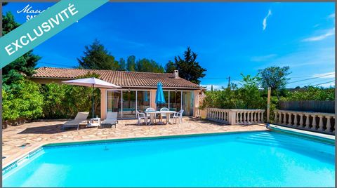 Villa 110 m2 + maisonnette indépendante de 35 m2 - piscine 4*9 - terrain 1830 m2 plat et clôturé