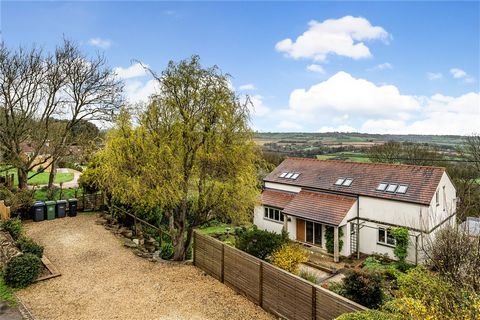 Nestled within the hamlet of Kingsdown which sits elevated and adjacent to Box between Bath and Corsham, this detached contemporary home sits in glorious country gardens with far-reaching views towards the hilltop village of Colerne. Originally built...