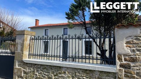 A28071SSA79 - Nestled in the countryside, just a stone's throw away from Sauze-Vaussais in Deux-Sevres, this meticulously renovated residence awaits its fortunate new inhabitants. Beyond the iron gates lies a small front garden guiding you to the ent...