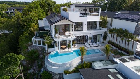 A majestic three-story mansion perched atop one of the highest points in Uluwatu, provides unmatched volcano and ocean views, showing Bali at its brilliant best! This four-bedroom villa comes with an incredible 40 year lease and guaranteed 30 year ex...