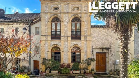 A25749NK82 - This stunning 5-story village house in Montaigu de Quercy is the former home of a famous, British singer-songwriter and musician, who sadly passed away in 2023. Roger and his wife choose to retire in this beautiful home, offering them 50...