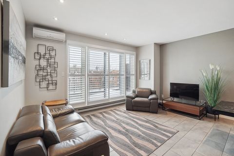 Discover urban living at its finest in this stylish 1-bedroom, 1-bathroom apartment nestled in the vibrant neighbourhood of Verdun. The open-concept layout seamlessly connects the living, dining, and kitchen areas adorned with contemporary finishes a...