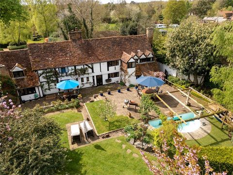 Fayrstede stands as a captivating Grade II listed residence nestled within the heart of Denham's desirable village setting, adorned by a sprawling wisteria cascading along its facade. Originally fashioned from the amalgamation of four quaint cottages...