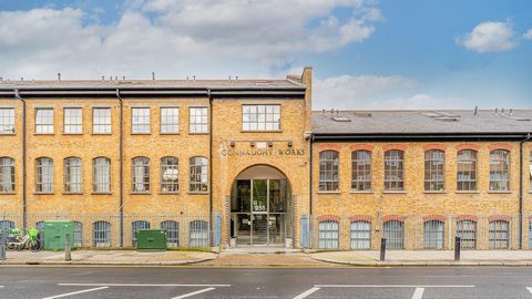 This wonderfully spacious two-bedroom duplex apartment in Connaught Works, Old Ford Road, Bow, E3, has natural light and character features. The living area is spectacular, with high ceilings and huge windows flooding the property with natural light....
