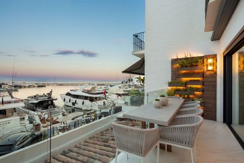 A sleek contemporary apartment located within the the famous Puerto Banus Marina, showcasing jetliner panoramic views to the Mediterranean Sea and harbour. Experience luxurious coastal living in Puerto Banus, with endless designer stores, avant-garde...