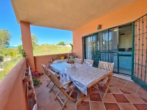 Bright and sunny 3 bedroom apartment set within a gated community with private mature gardens well maintained in Elviria. Located next to the Santa Maria golf course and restaurant this exclusive development is surrounded by pure nature and offers pr...