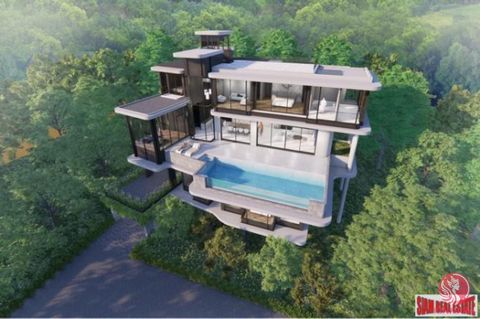 Phuvista Villas Новый проект офф-план домов с 3 и 4 спальнями и частным бассейном. Современные роскошные виллы, окруженные зелеными горами и пляжем на Най Тхон, Пхукет. Проект предлагает три размера, общая площадь составляет от 290 до 669 кв.м. Разме...