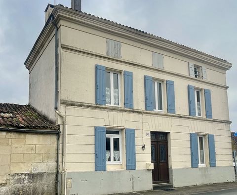 Traditional stone house in a village with bar and grocery store Recently renovated it is habitable straight away. The house consists of an entrance hall with original wooden staircase, a fitted kitchen with old fireplace, a lovely and bright sitting ...