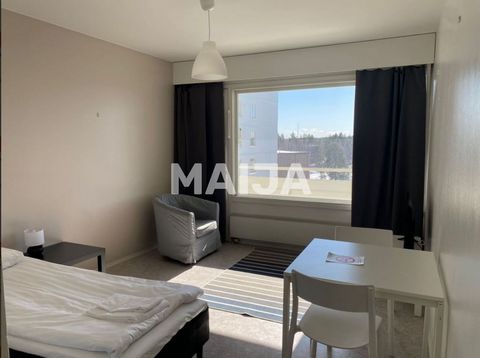 A cozy and bright one-bedroom apartment with two balconies in Sairaalanrinne, Mäntykangas. This lovely small home is located close to the hospital and medical campus, schools, services, and transportation links. It is perfect as a personal home, inve...