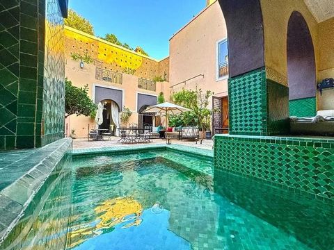 This property is enviably located in a sought after area of the Old City of Marrakech, right next to a Royal Palace. It boasts a direct car access. Renovated with a modern twist yet retaining the original architectural details, the Riad been operated...