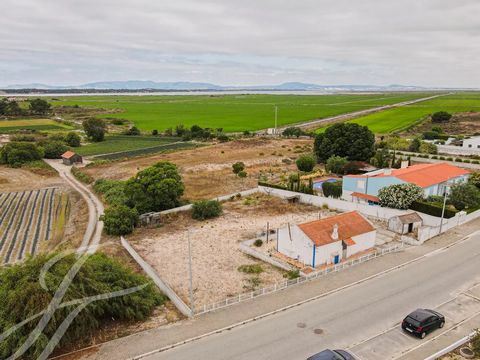 Plot with unobstructed views | 1294 sqm | approval to built up to 517 sqm plus basement | Existing house for renovation or demolition 95 sqm | Possanco | Comporta One of the largest plot still available in Possanco with 1294 sqm and existing house fo...